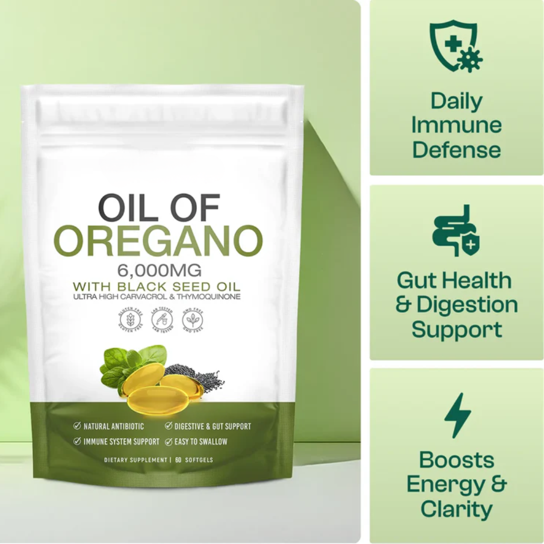 Oregano Oil Soft Capsules